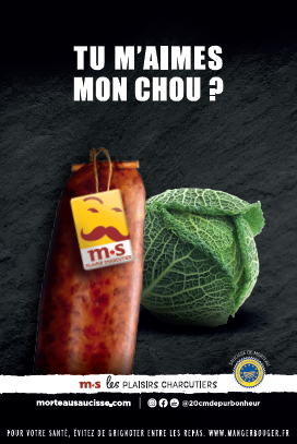 Affiche offrez-vous 20cm de pur bonheur !