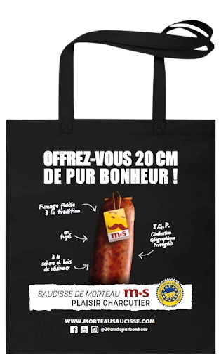 Affiche offrez-vous 20cm de pur bonheur !